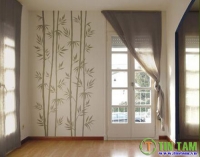 Sáng tạo với giấy dán tường